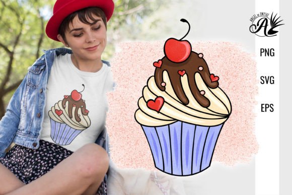 Download Cherry on Top with Hearts Valentines Cup - Cherry on top Collection