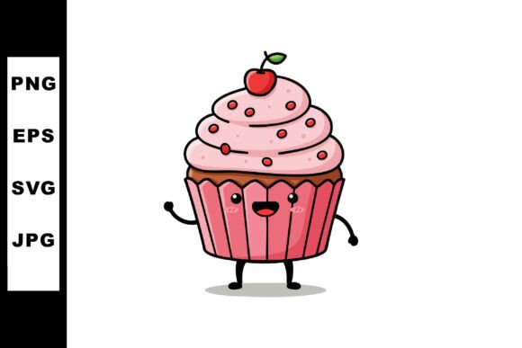 Download Cute Pink Cupcake with Cherry on Top Car - Cherry on top Collection