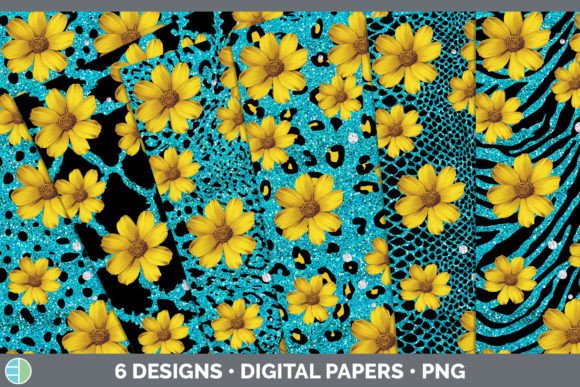 Download Teal Animal Print Backgrounds | Digital - Animal Collection