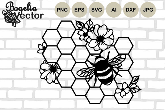 Download Floral Bee Honey - Bee Collection