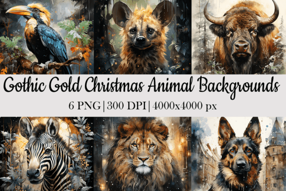 Download Christmas Animal Background - Animal Collection