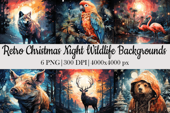 Download Christmas Animal Background - Animal Collection