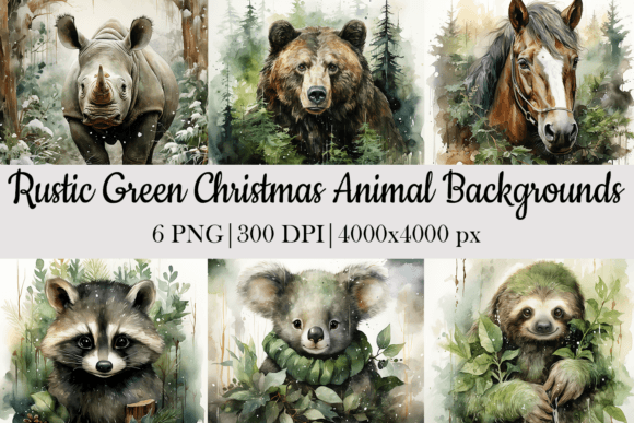 Download Christmas Animal Background - Animal Collection