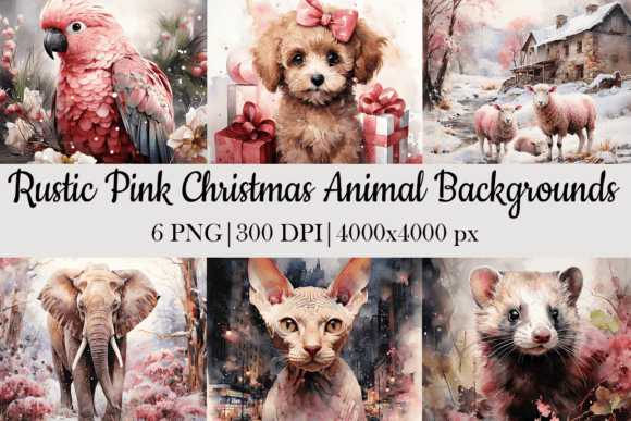 Download Christmas Animal Background - Animal Collection