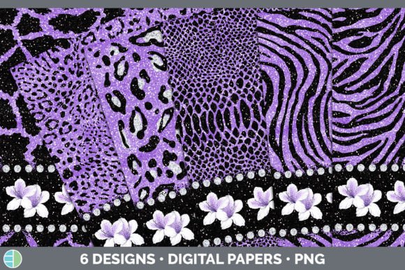 Download Purple Animal Print Backgrounds | Flower - Animal Collection