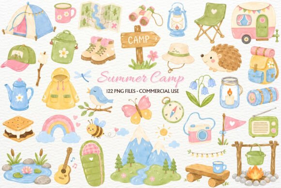 Download Camp Nursery Clipart Woodland Animals - Animal Collection