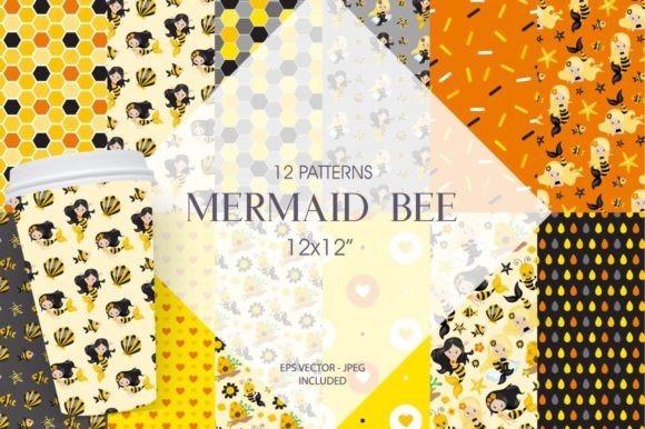 Download Mermaid Bee - Bee Collection