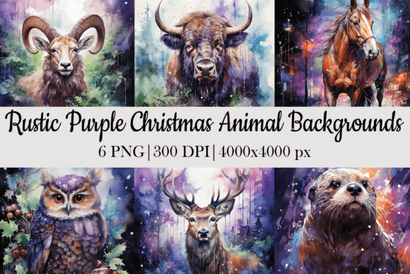 Download Christmas Animal Background - Animal Collection